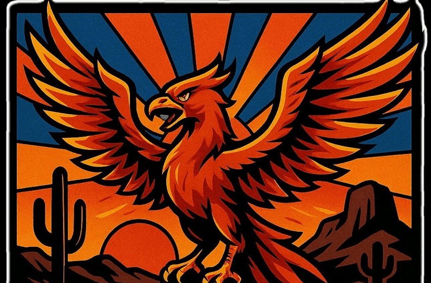 Roman Brothers HVAC phoenix badge