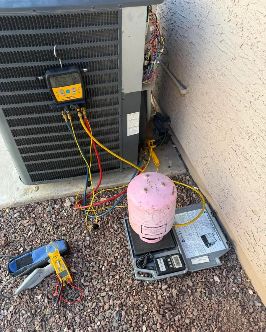 Refrigerant charge check